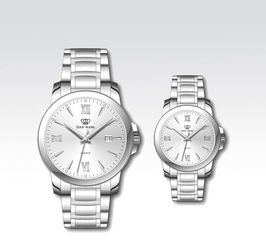 天王手表 间钨钢情侣表 商务礼品与情侣时尚的完美选择